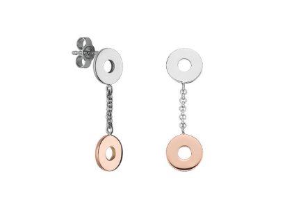 Zlaté visací náušnice