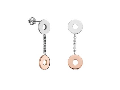 Zlaté visací náušnice