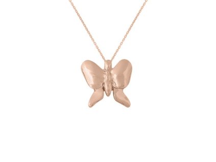 Zlatý přívěsek motýlek