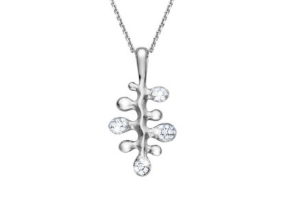 Zlatý přívěsek s přírodními diamanty