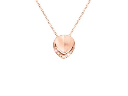 Zlatý přívěsek s přírodními diamanty