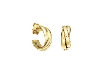 Zlaté náušnice kroužky