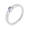 Zlatý prsten s přírodním tanzanitem