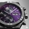 maurice lacroix aikon automatic titanium chronograph fial ok