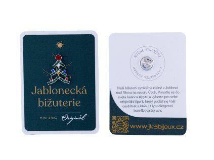 STROMEČEK ŠTRASOVÁ OZDOBA