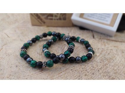 MALACHIT,ONYX,HEMATIT