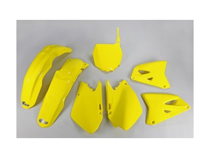 sada plastů pasuje na RM 125/250 03-08 žlutá