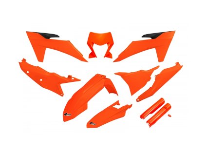 sada plastů pasuje na KTM EXC/F 24- fluo oranž