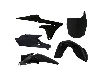 sada plastů 5 dílů pasuje na YZF 250 14-18 černá