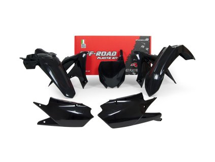 sada plastů 5 dílů pasuje na YZF 450 18- /YZF 250 19- černá