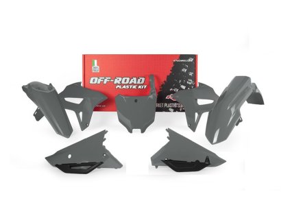 sada plastů 6 dílů pasuje na CRF450 21-24 250 22-24 šedá
