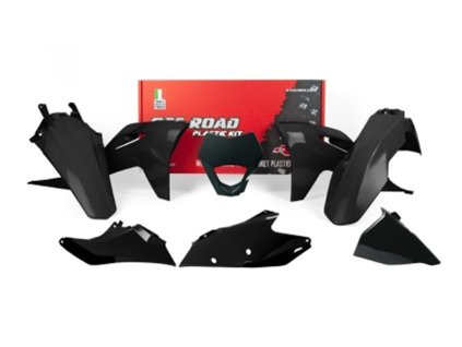 sada plastů 6 dílů pasuje na GasGas EC/ECF 21-23 černá