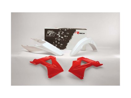 sada plastů pasuje na GASGAS MC/EC 125-450 11 červená/bílá