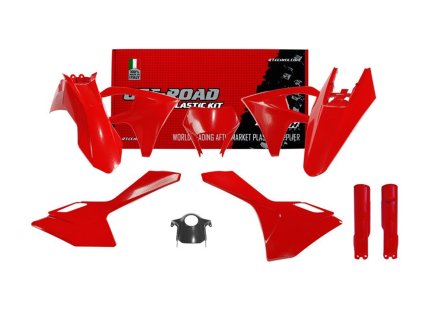 sada plastů 7 dílů pasuje na GAS GAS EC/ECF 2024- červená