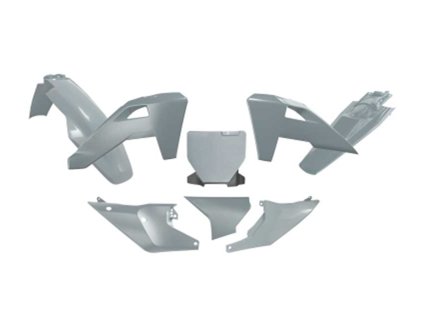 sada plastů 6 dílů pasuje na HQ TC/FC 2025 šedá