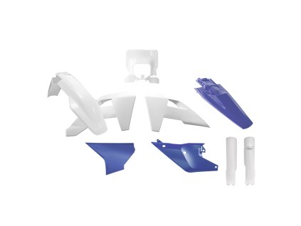 sada plastů 8 dílů pasuje na HQ TE/FE 25- bílá/modrá