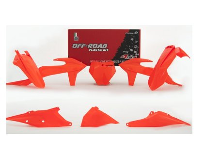 sada plastů 6 dílů pasuje na KTM SX/F 19-22 fluo oranž