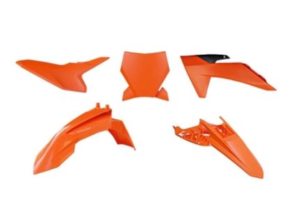 sada plastů 5 dílů pasuje na KTM 50 24- oranž