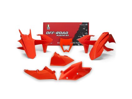 sada plastů 6 dílů pro KTM EXC 17-19, EXCF 17-19 oranž