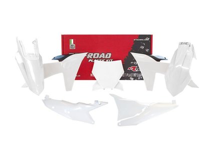 sada plastů 6 dílů pasuje na KTM SX/F 23- 24 bílá
