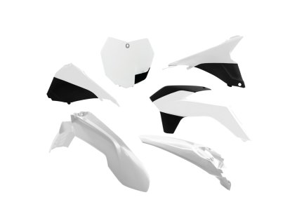 sada plastů 6 dílů pro KTM SX 13-15, SXF 13-15 bílá