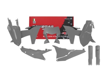 sada plastů 7 dílů pro KTM EXC 24-25, EXCF 24-25 šedá