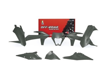 sada plastů 6 dílů pro KTM EXC 20-23, EXCF 20-23 šedá