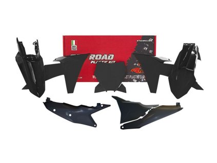 sada plastů 6 dílů pro KTM SX 23-24, SXF 23-24 černá