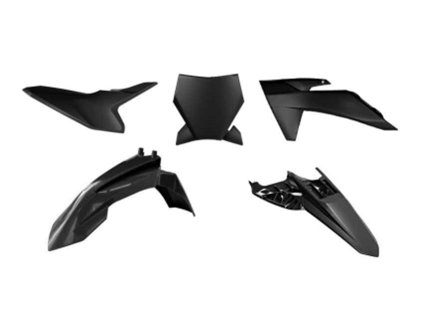 sada plastů 5 dílů pasuje na KTM 50 24- černá