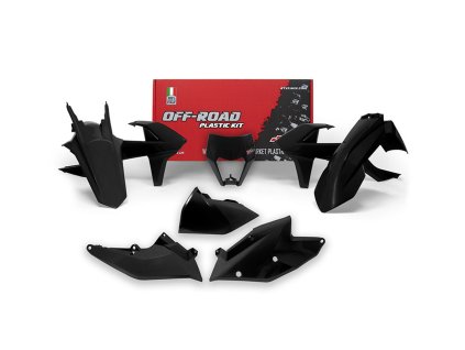 sada plastů 6 dílů pro KTM EXC 17-19, EXCF 17-19 černá