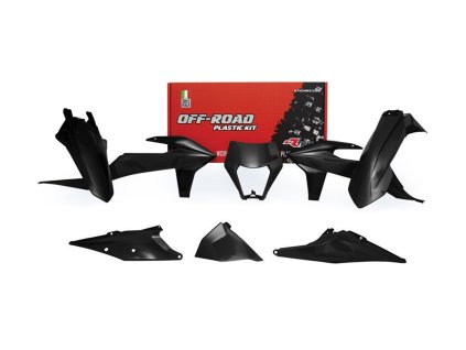 sada plastů 6 dílů pro KTM EXC 20-23, EXCF 20-23 černá