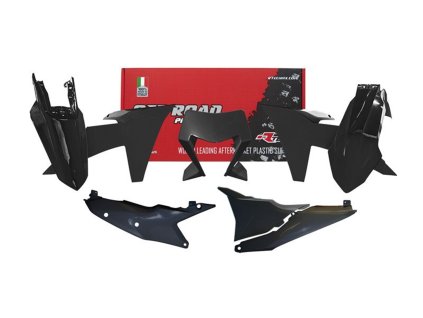 sada plastů 6 dílů pasuje na KTM EXC/F 24- černá