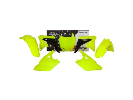 sada plastů 5 dílů pasuje na RMZ 450 08-17 fluo žlutá