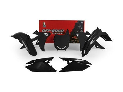 sada plastů 5 dílů pasuje na RMZ 450 18- /RMZ 250 19- černá