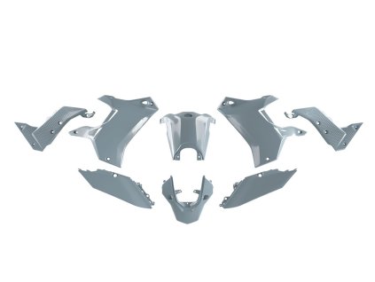 T7 Revolution sada plastů pasuje na  Yamaha Tenere 700 19-24 šedá