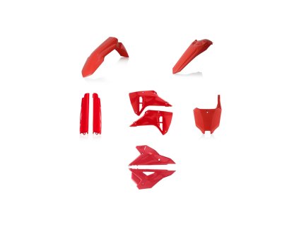 sada plastů ACERBIS plastů pro Honda CRF250RX 25-26, CRF450RX 25-26 červená