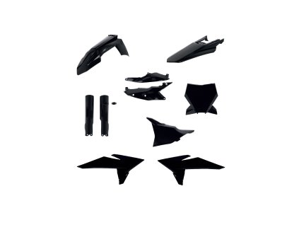 Sada plastů ACERBIS pro KTM SX 25-26, SXF 25-26 černá černá