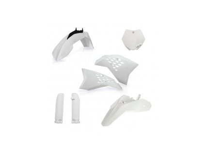 Sada plastů ACERBIS pro KTM SX65 09-11 bílá bílá