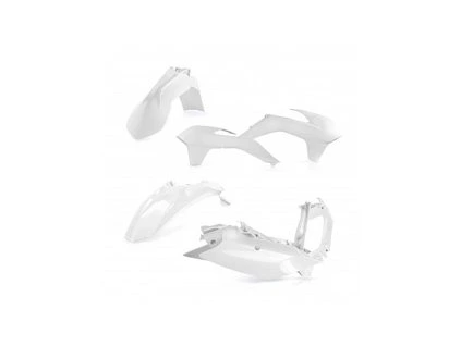 Plastový kit Acerbis pro KTM EXC/EXCF 14/17 bílá bílá
