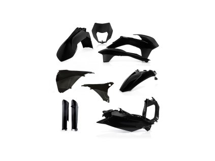 ACERBIS  plastový full kit pasuje na  KTM EXC/EXCF 14/15 černá