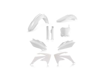 sada plastů ACERBIS pro HONDA CRF250 2010, CRF450 09-10 bílá