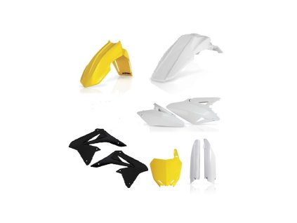 Acerbis plastový full kit pasuje na  RMZ 450 08/17 černá