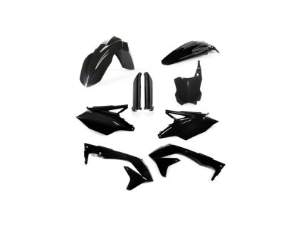 Sada plastů ACERBIS pro KAWASAKI KXF450 16-17 černá černá