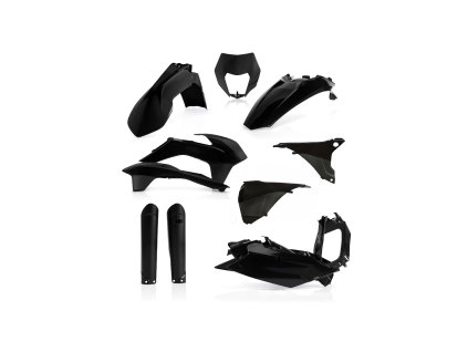ACERBIS plastový full kit pasuje na  KTM EXC/EXCF 2016 černá