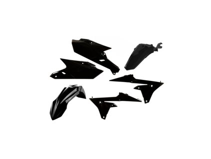 Plastový kit Acerbis pro  WRF 250 15/17, 450 16/17 černá černá