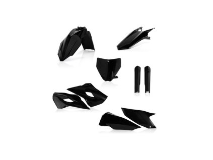Acerbis plastový full kit pasuje na  Husq TE/FE 2016 černá