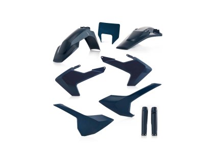 Sada plastů ACERBIS pro HUSQVARNA TE 17-19, FE 17-19 modrá modrá