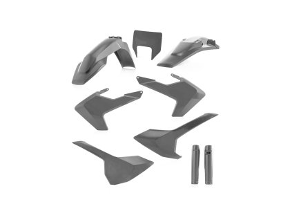 Sada plastů ACERBIS pro HUSQVARNA TE 17-19, FE 17-19 šedá šedá