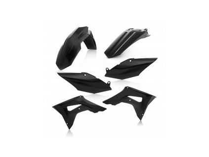 Plastový kit Acerbis pro   CRF 450R17/18, CRF 250R 18 černá černá