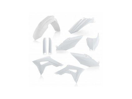 sada plastů ACERBIS pro HONDA CRF450 17-18, CRF250 2018 bílá
